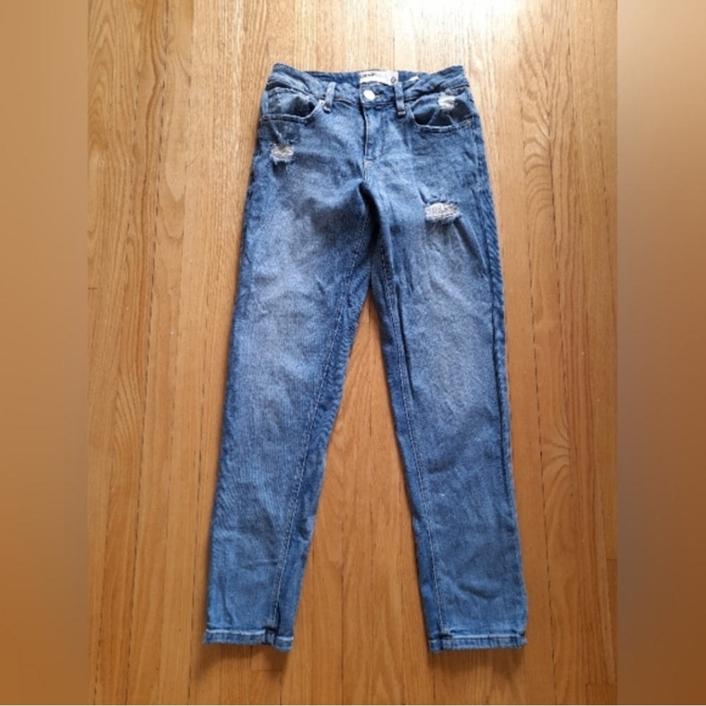 Garage Distressed Blue Jeans Size 0